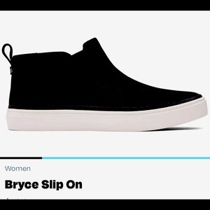 Tom’s Bryce Black Suede